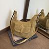 Large Capacity Woven Women's Bag, Commuting Bag, Crossbody Bag, Beach Style Dumpling Bag
