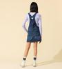 Lee Overalls Denim Overall Skirt LK6152 Girls 100 [80-160cm] D.USED