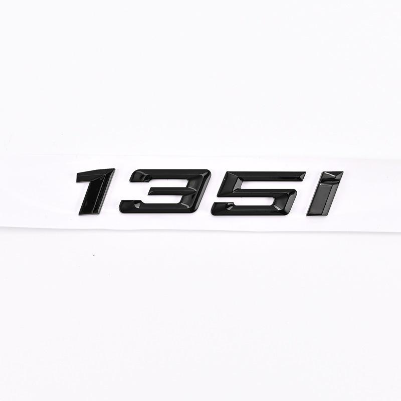 Compatible Rear Emblem for 2020-2023 BMW 1 Series 118i/116i/120i/125i with Modified Displacement Number