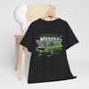 Samegang Black Graphic Muscle Car T-Shirt