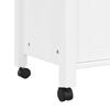 Vidaxl Kitchen Trolley Monza, 84X40X90 Cm, Solid Pine Wood