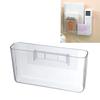 Transparent Wall Remote Holder Easy To Install Wall Mounted Organizer Wall Mount Organizer Bedroom