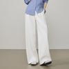 ESE-Y Women's High-Waist Lyocell Cotton Wide-Leg Pants
