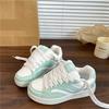High Value White Shoes Autumn New Niche Sports Board Shoes Trend Versatile Casual Bread Shoes Women