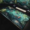 Mousepad E-sports Anti-alunecare Drăguț Plantă Broască Covoraș Mouse Anime Kawaii Desene Animate Mouse Pad Joc Laptop Covoraș Mare 900x400mm Covorașe Birou PC