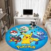 1pc Pokemon Office Round Area Rug, Under Office Chairs Bedroom Living Room Home Decor, Room Decoa1016278