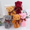 Big Head Bear Onesie Plush Toy & Small Bear Keychain Gift Set