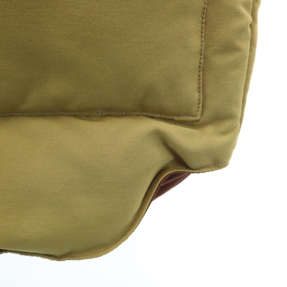 Cloverleaf Long Sleeve Leather Switching Down Vest Women Used