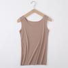Women's Soft Seamless Ribbed Racer Back Stretch Tank Top For Yoga And Layering