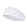 Men Sports Headband Moisture Wicking Wide Workout Headband Quick Drying Solid Color Running Cycling Sweatband Headband