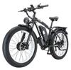 KETELES K800 All-Terrain  Electric Bike For Adult 2000W Dual Motor 48V23AH Battery 26*4.0 Off-Road Tire Bicycle Outdoor Riding E-Mountain Bike
