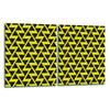2x GLASS PROTECTIVE PLATE FOR STOVE 40x52 PATTERN