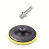 2pcs 3/4 Inch Hook and Loop Sanding Pad with M10 Drill Adapter - Self Adhesive Sandpaper Suction Cup for Angle Grinderand