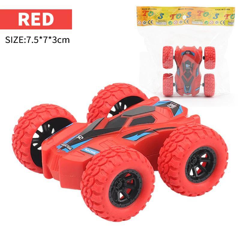 Cute Vehicle Toys Crashworthiness And Fall Resistance Safety Shatter-Proof Model Boy Funny Toy For Kids Double-Side Inertia Car