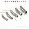 Stainless Steel Round Snap Button Leather Cord Buckle Jewelry Accessory