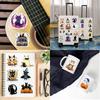 50 Halloween Cat Stickers Personalized Decoration Guitar Laptop Suitcase DIY Waterproof Stickers