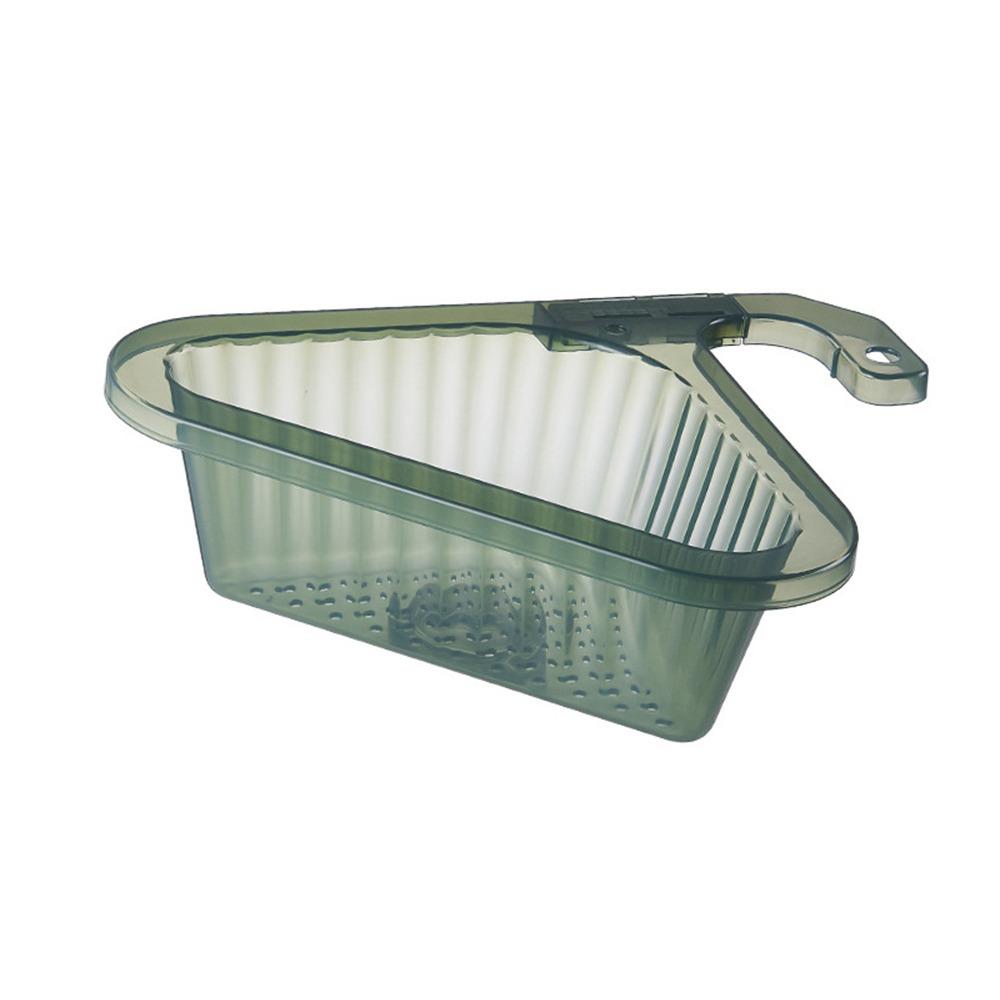 Kitchen Triangle Drain Basket Sink Retractable Rack Punch-free Vegetable Basin Sink Filter Storage Basket Kitchen Accessories