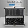 10-Piece Nut & Bolt Extractor Set for Damaged Screws