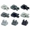 50pcs/lot 1x1 Dot Bricks DIY Tile 1*1 with Clip Assemble Particles Building Blocks 15712 2555 Educational Technical MOC Part Toy