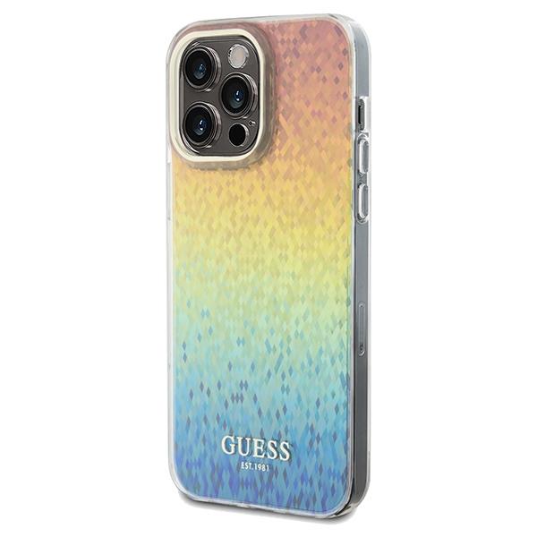 Guess Guhcp13Xhdecmi Iphone 13 Pro Max 6.7 Multicolor Hardcase Iml Faceted Mirror Disco Iridescent