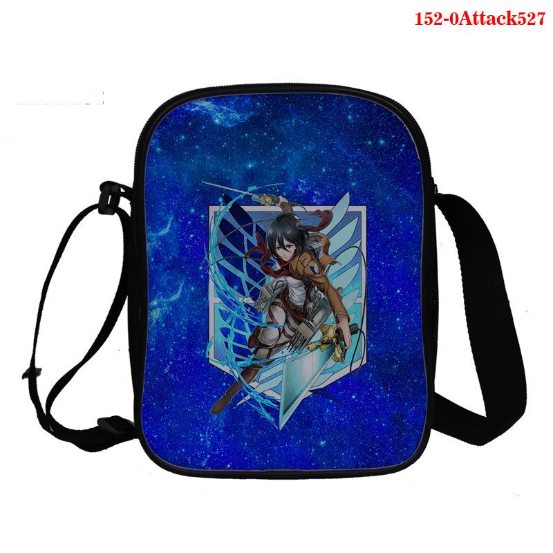 Attack on Giant Peripheral Digital 3D Printed Backpack Student School Bag Full Color Bag Double Shoulder Bag