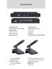 HuiDu QH-660 Wired Conference Desktop Microphone with Square Tube