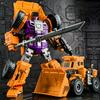 Jinjiang Transformation Toys Devastator Combination Sets Excavator Scraper Hook Action Figure Robot Car Model Kids GT 6 In 1 Poseable Articulated