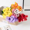 Simulation Fringed Iris Flower Home Living Room Decoration Fake Ornaments Flower