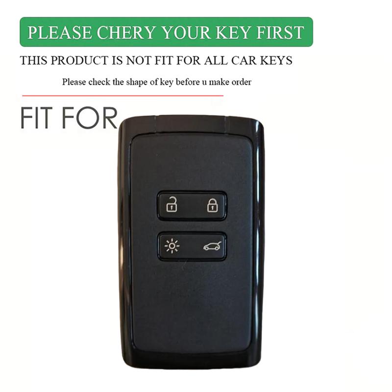 Silicone Key Case Cover For Renault Austral Captur Arkana Koleos Zoe Scenic Dacia Sandero Duster Logan Jogger Kadjar Clio Megane