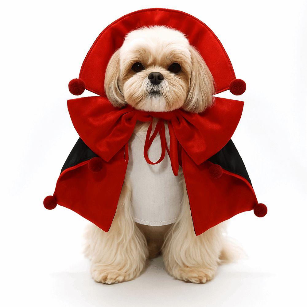 Cosplay Pet Halloween Costumes Breathable Small/Medium/Large Dog Halloween Costumes Lightweight Knight Style Cat Magic Cloak