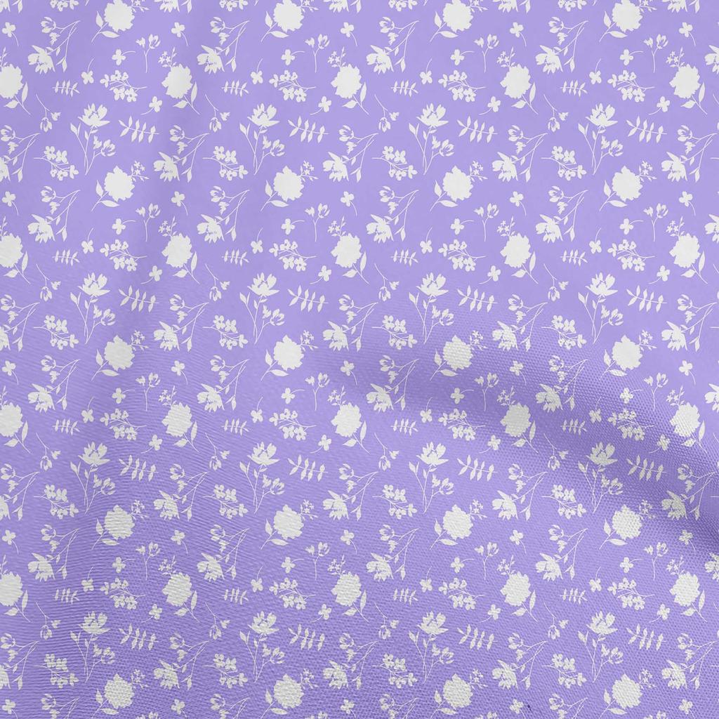 oneOone Cotton Flex Black Fabric Floral Dress Material Fabric Print Fabric By The Yard 40 Inch