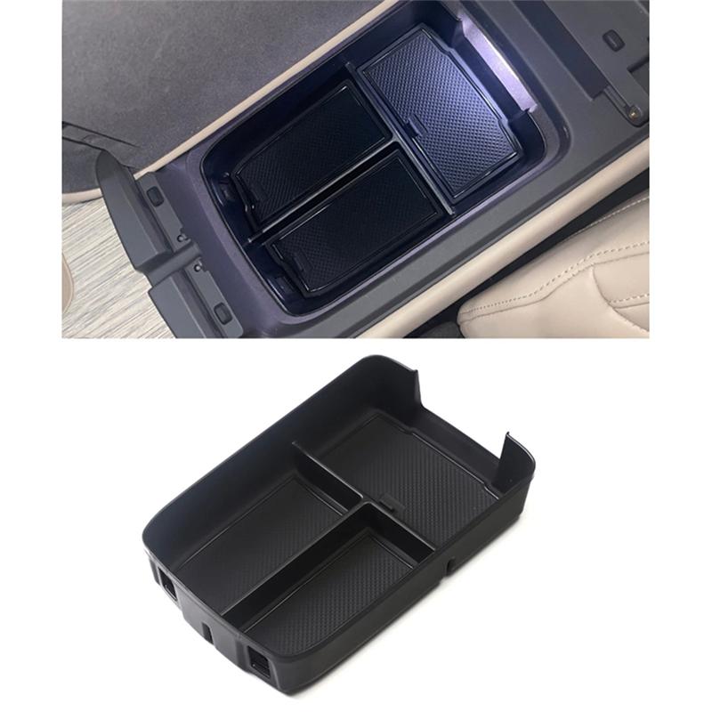 A03E-Car Central Armrest Storage Box For NIO ET7 Center Console Tray Organizer Accessories Tidying