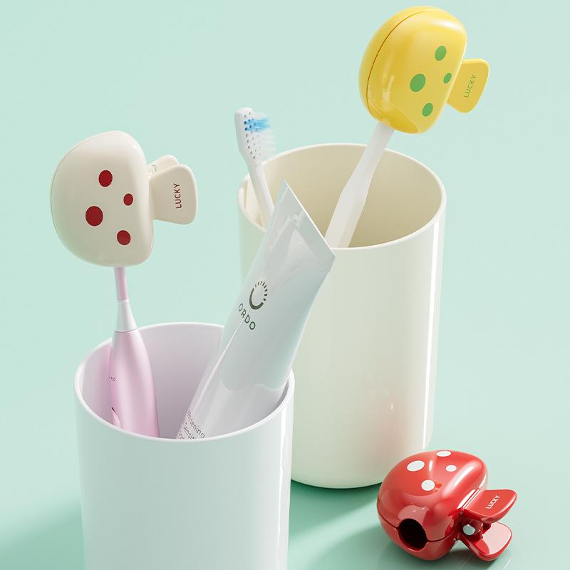 New Mushroom Toothbrush Cover Travel Toothbrush Holder Dustproof Brush Head Protector Home Outdoor Storage Case