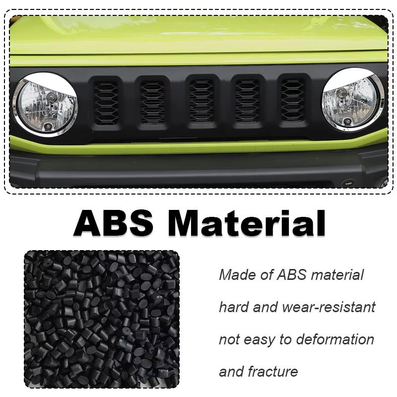 BAWA Headlight Bumper Rearview Mirror Decoration Cover for Suzuki Jimny 2019 2020 2021 2022 2023 2024 Exterior Accessories
