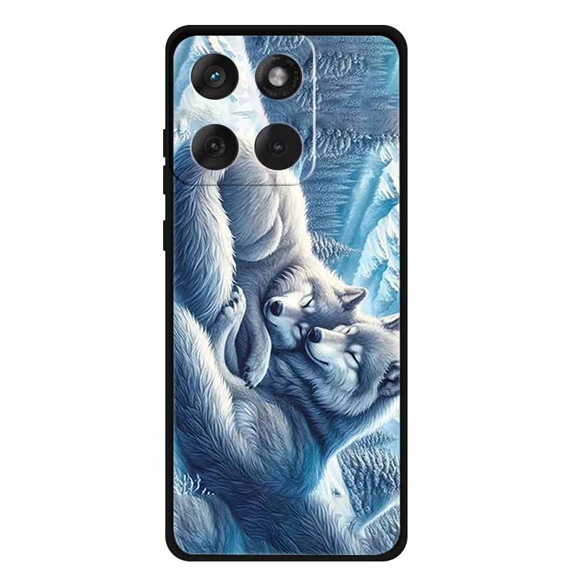 For Motorola Edge 70 5G Case 2025 Fashion Black Silicone TPU Soft Phone Case For Motorola Moto X70 Air 5G Back Cover Case Fundas