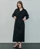 Your Wrap Shirt Dress / Black