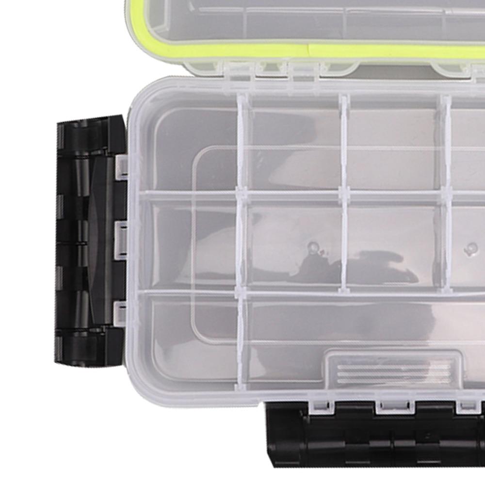 With Movable Dividers Lure Storage Box Transparent Fishing Organizer Box  Outdoor Fishing