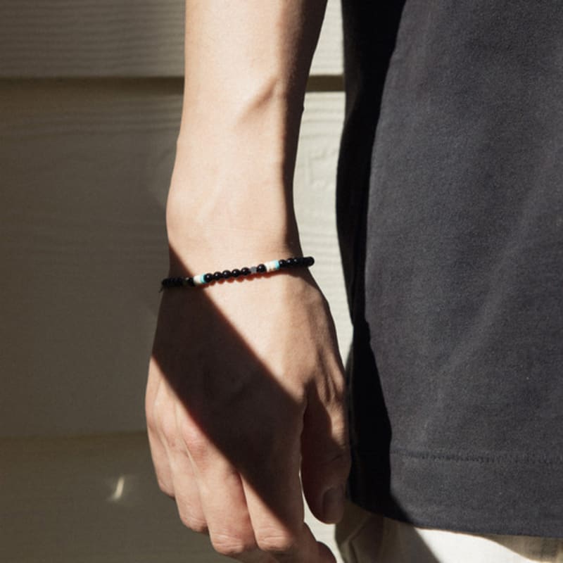 LingerPiece [Unisex] Onyx- und Edelsteinarmband