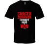 Canceröverlevare Jag kämpade hårt och vann Mörk Färg Present T-shirt