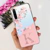 For Xiaomi Redmi Note 8 2021 Case Note 8T New 26 Letters Cover Soft Silicone Phone Case For Xiaomi Redmi Note 8 Pro Note8 Bumper