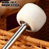 Drum Percussion Repique Musical Instruments Drums Felt Bass Mallets for Kids Rods Sticks Portable Timbales Drum Accessories