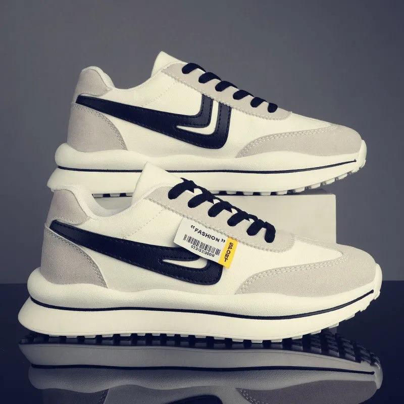 Fall Casual Shoes Men's Shoes Korean Style Fashion Running Trendy Shoes Breathable Business Casual Shoes Men's Casual Sports Shoes