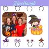 Crazy Party Halloween Headband Ghost Party Decoration Pumpkin Head Clip Halloween Decorations