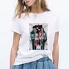 Summer Harajuku Streetwear T Shirt The End Of The World Printed T Shirt Women Aesthetic Clothes.Png