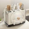 Multi-Function Kitchen Knife and Chopstick Storage Rack