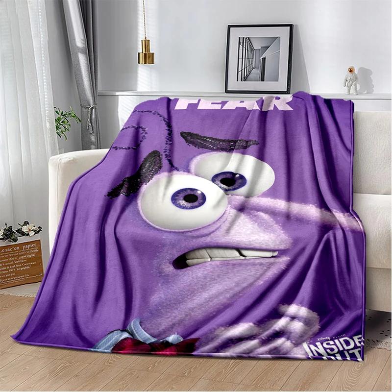 Nieuwe Cartoon Cadeau Inside Out Blij Verdrietig Zacht Dekentje, Zacht Plaid voor Huis Slaapkamer Bed Bank Picknick Reishoes Kind