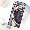 Pug Dog Case For Samsung Galaxy S23 Ultra Note 20 10 S9 S10 Plus S20 S21 FE S22 Ultra Phone Cover