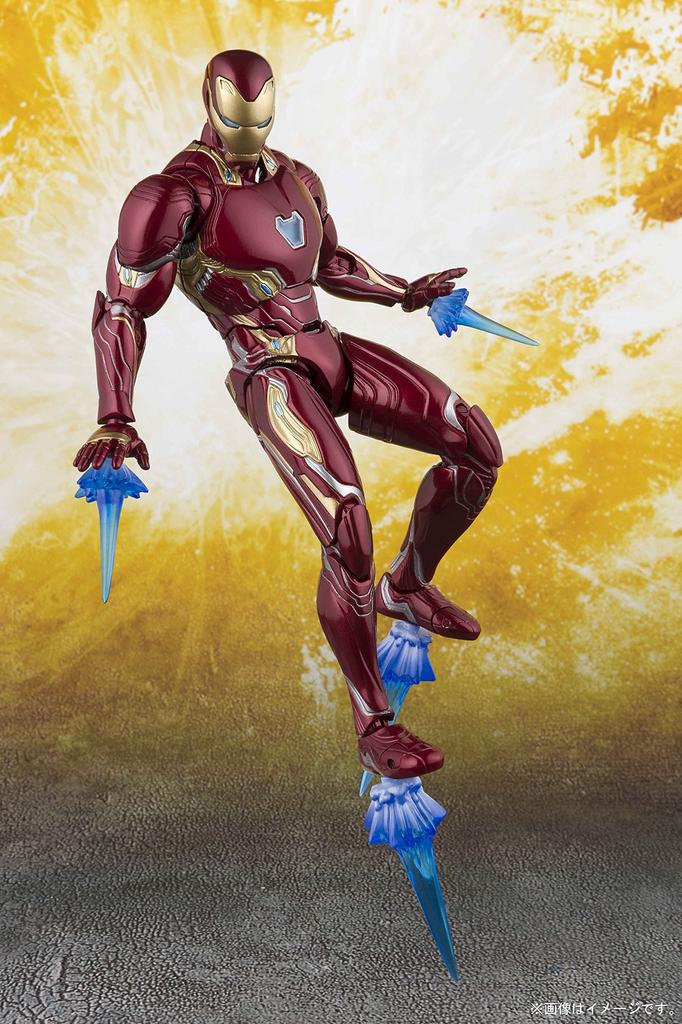 TAMASHII NATIONS Avengers Iron Man Mark 50 155mm Painted Action Figure S.H.Figuarts (Avengers/Infinity War) Approx. PVC/ABS