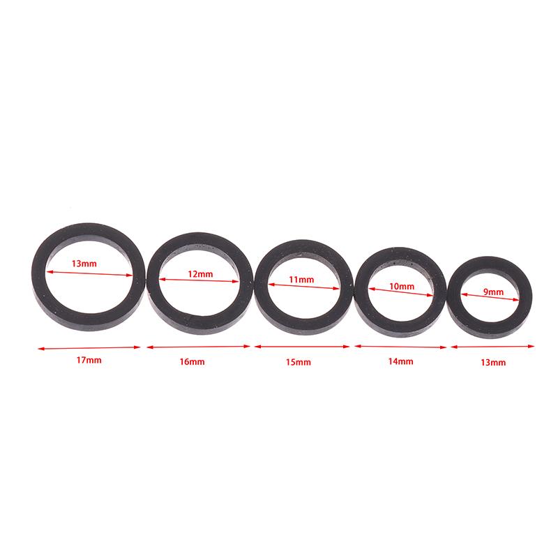 20Pcs Mixed Idle Wheel Belt Loop Pulley Rubber Ring For Cassette Deck Tape Recorder Audio-Stereo Player Rubber Rings 9Mm-13Mm