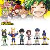 Neue Anime My Hero Academia Actionfiguren Midoriya Izuku Bakugou Katsuki Todoroki Shouto Ochaco Uraraka Kirishima Modell Spielzeug Beweglich Gelenkig Maßstab